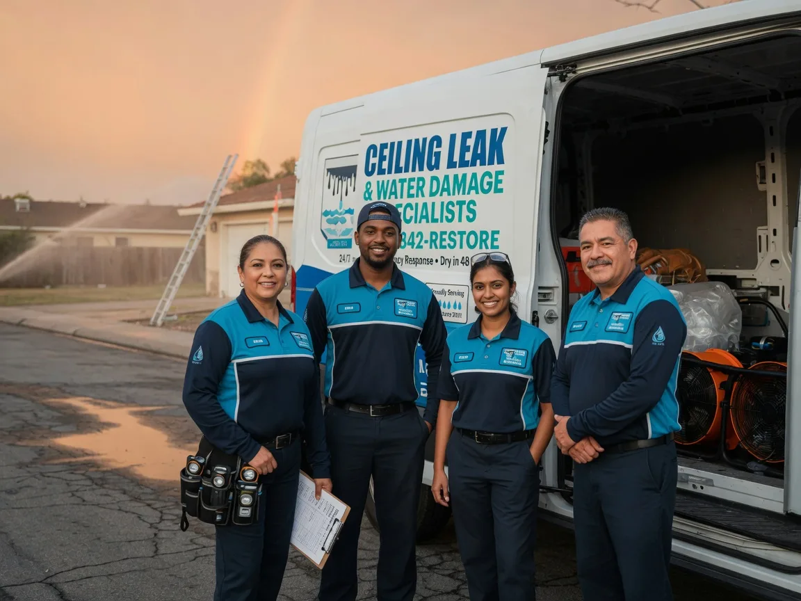 Ceiling Leak Cleanup company in Mcclure, PA